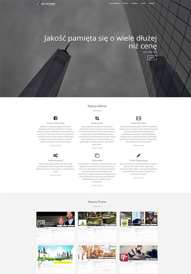 Responsywne strony internetowe, Tworzenie stron internetowych Poznań